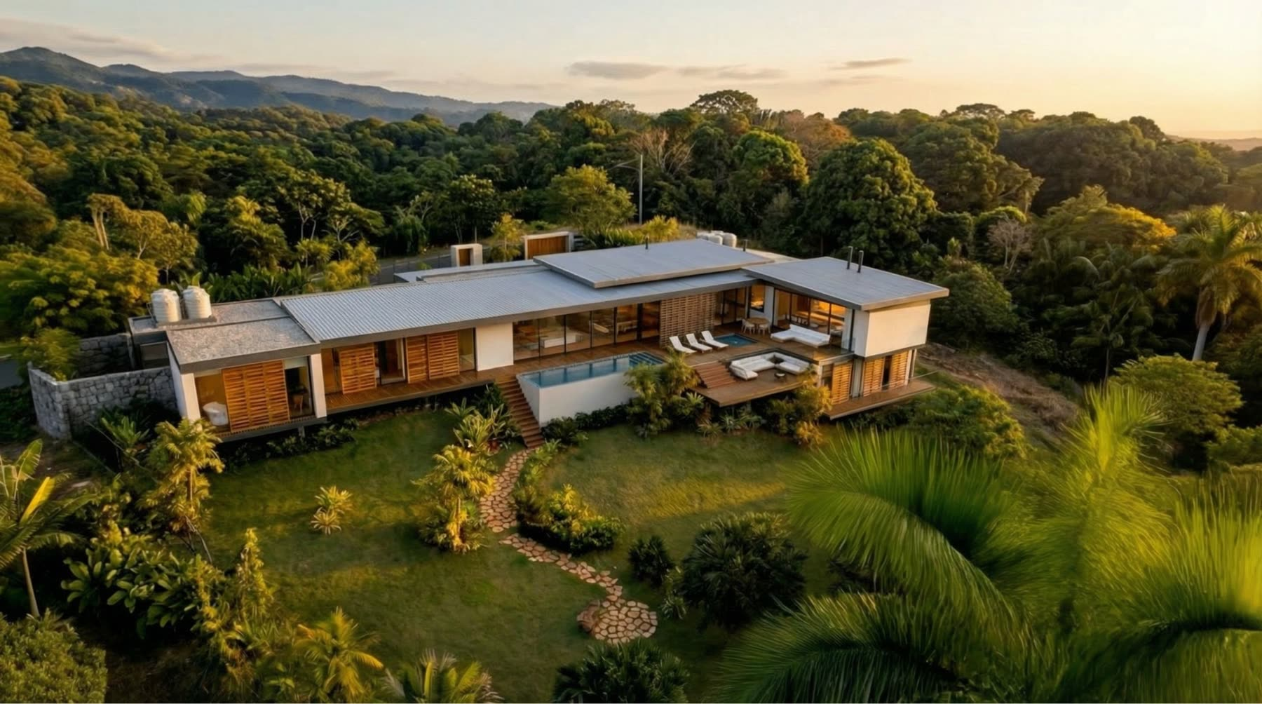 Edificação integrada à mata: resultado da industrialização aplicada à arquitetura de alto padrão