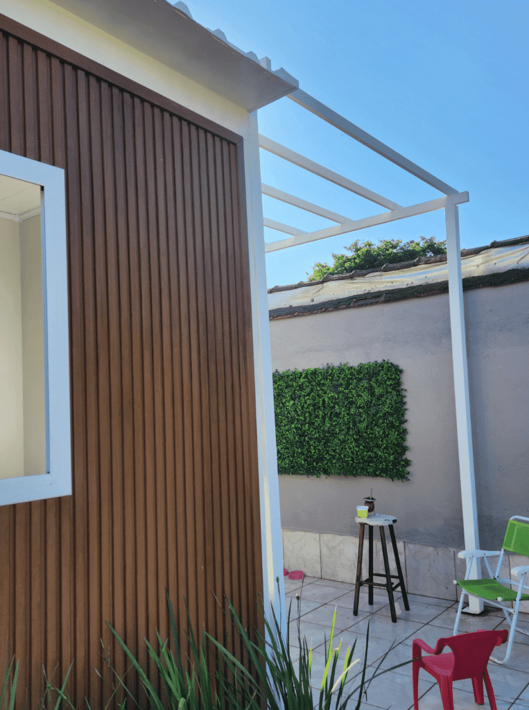 Casa FlexCubic Emergencial — ambiente interno da moradia