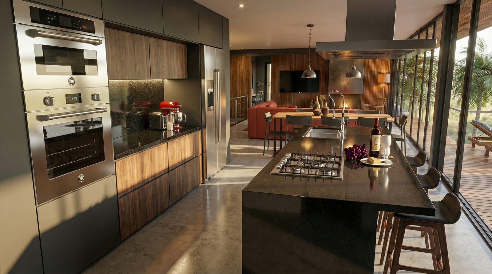 Casa Horizon — área externa, gourmet e piscina 5