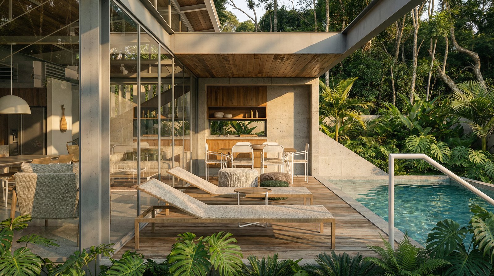 Casa Vista — fachada e áreas de lazer 2