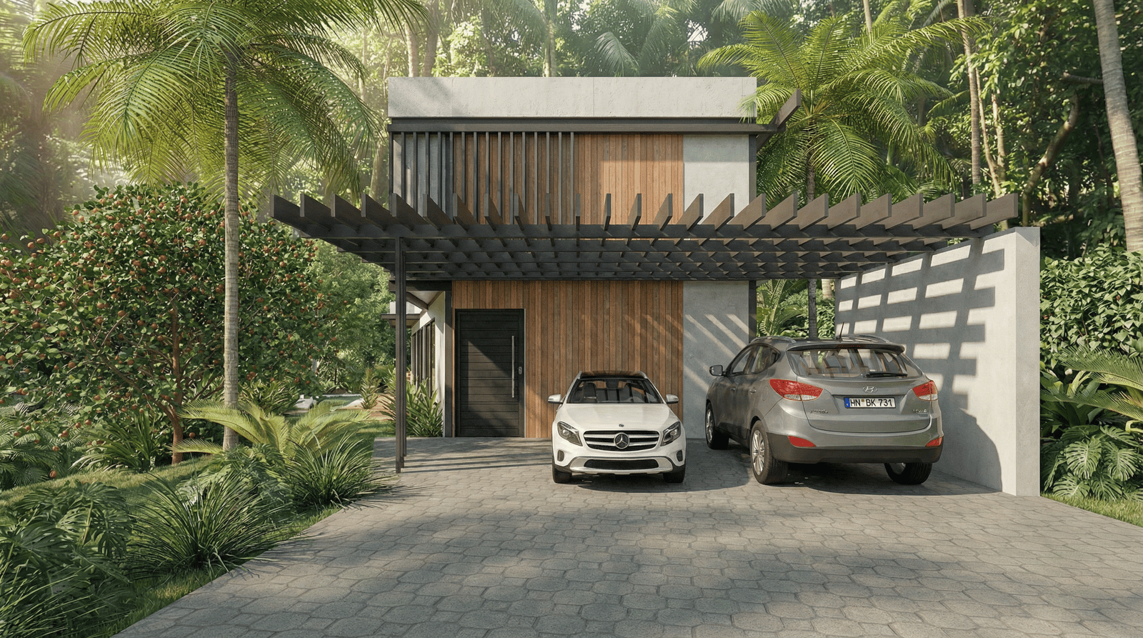 Casa Arbor — aplicação Habitação do sistema construtivo industrializado FlexCubic