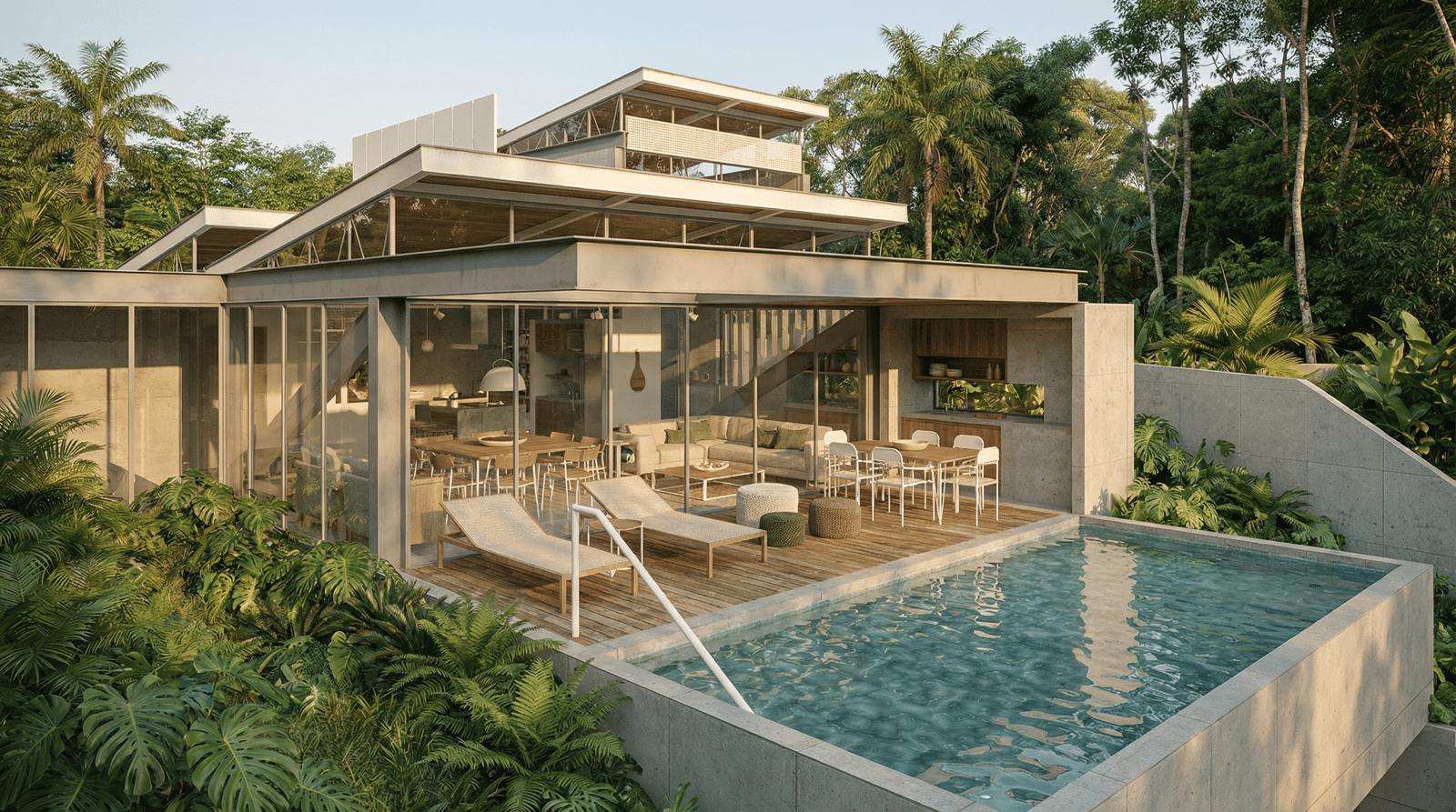 Casa Vista — fachada e áreas de lazer 4
