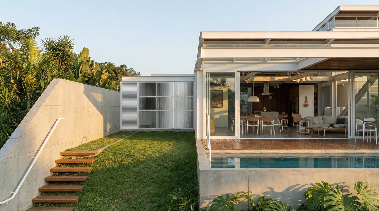 Casa Vista — fachada e áreas de lazer 3