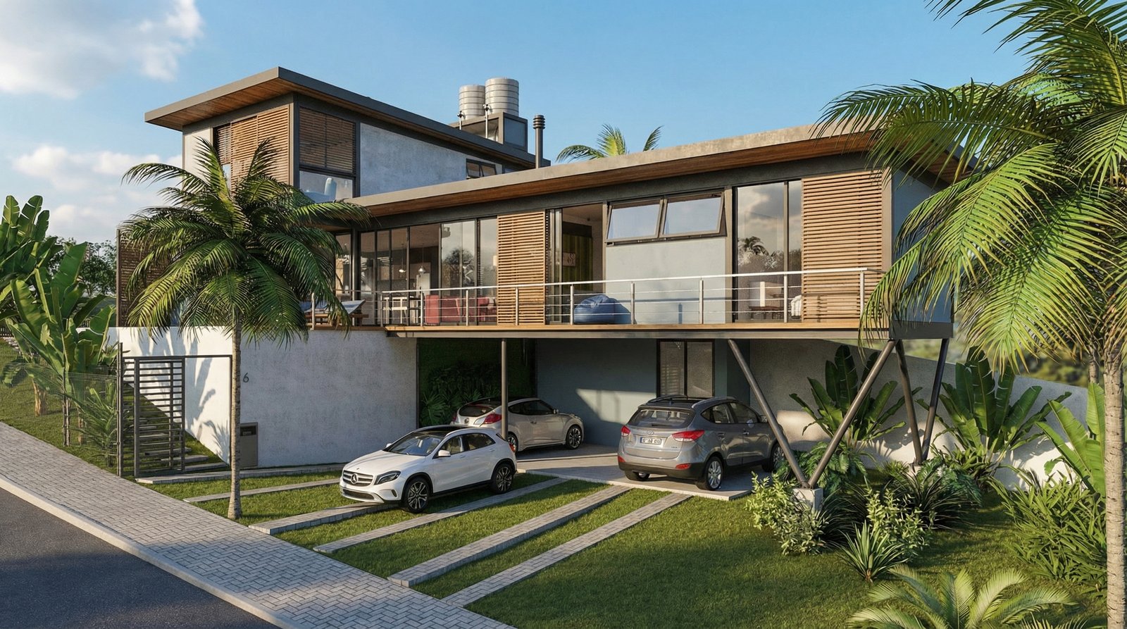 Casa Horizon — área externa, gourmet e piscina 2